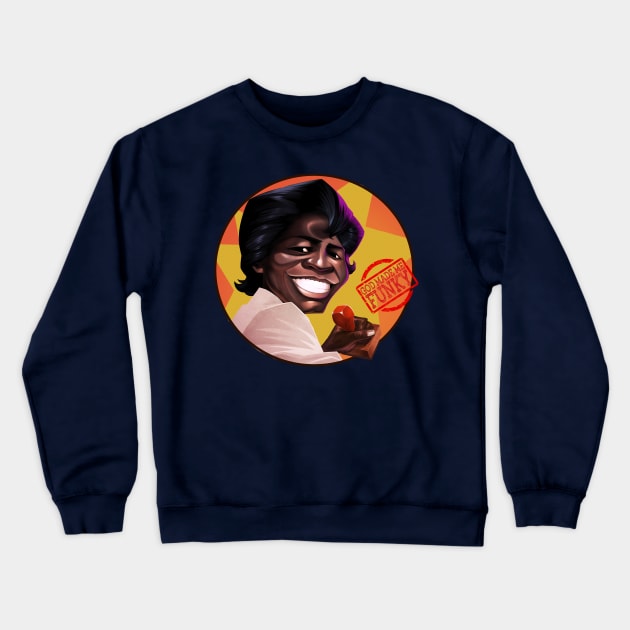 The hardest working man in showbiz Crewneck Sweatshirt by Dedos The Nomad